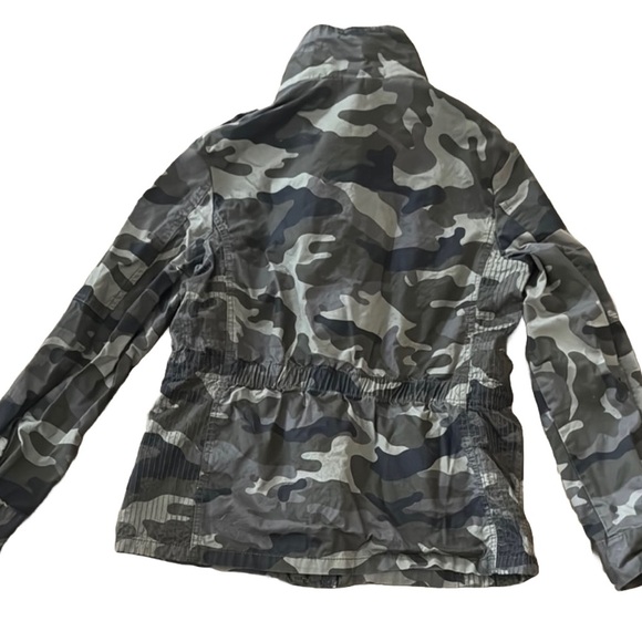 Love Tree Green Utility Jacket with High Collar - Picture 5 of 5